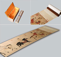 玉门馆藏书画复制博物馆书画复制服务